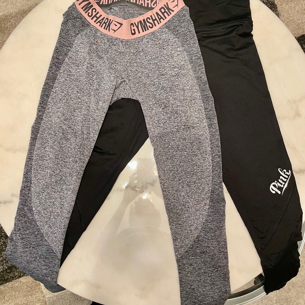 Gym Shark and Pink Leggings